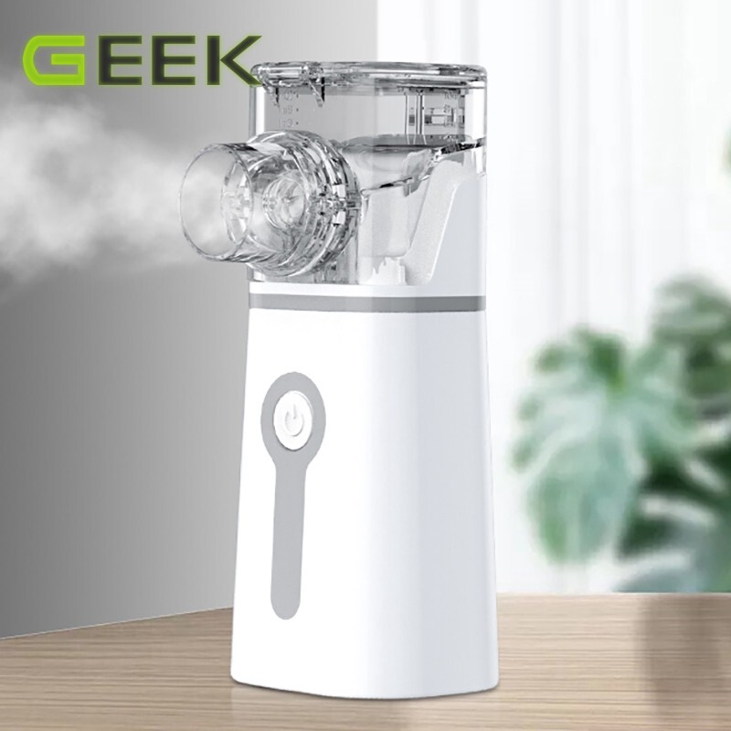 Rechargeable Micro-Net Handheld Sprayer Humidifier for Home Use, Portable Spray for Children and the Elderly, Silent Net-Type for Pets