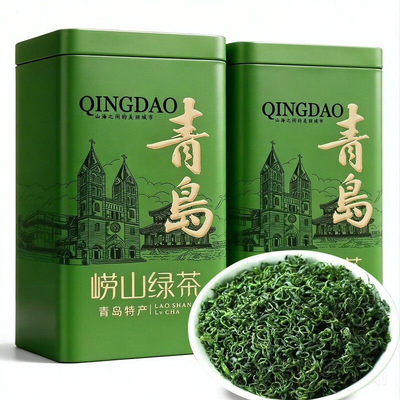 Authentic Laoshan Green Tea 2026 New Tea, Fresh and Refreshing with a Lingering Sweetness, Durable and Suitable for Daily Consumption, Affordable Canned Tea with Rich Bean Aroma