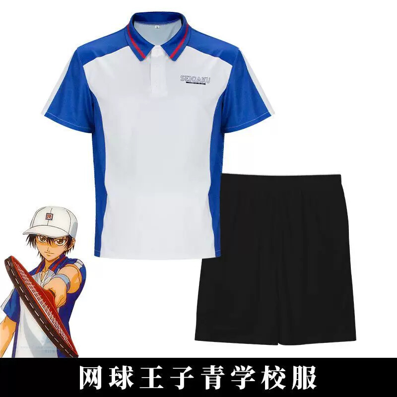 New Tennis Prince Cosplay Echizen Ryoma Sportswear School Uniform Jacket Long Pants Short Sleeves Shorts Anime Cosplay Outfit