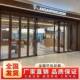 Aluminum Alloy Heavy-Duty Folding Door, Thermal Break Tempered Glass, Shop Garage, Balcony, Car Wash Room