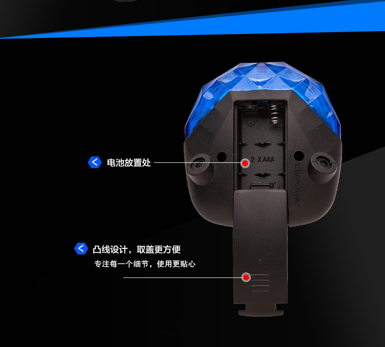 Lumière vélo NECE - Taillights - Ref 2401101 Image 13