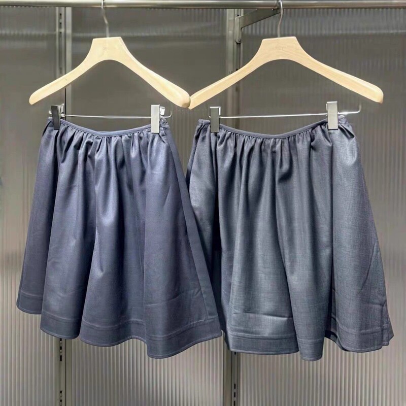 [Same Style as in Shopping Malls] Jn2026 New Summer Style Sheep Wool Mid-High Waist Elastic Waist Shorts Loose Casual Culottes for Women