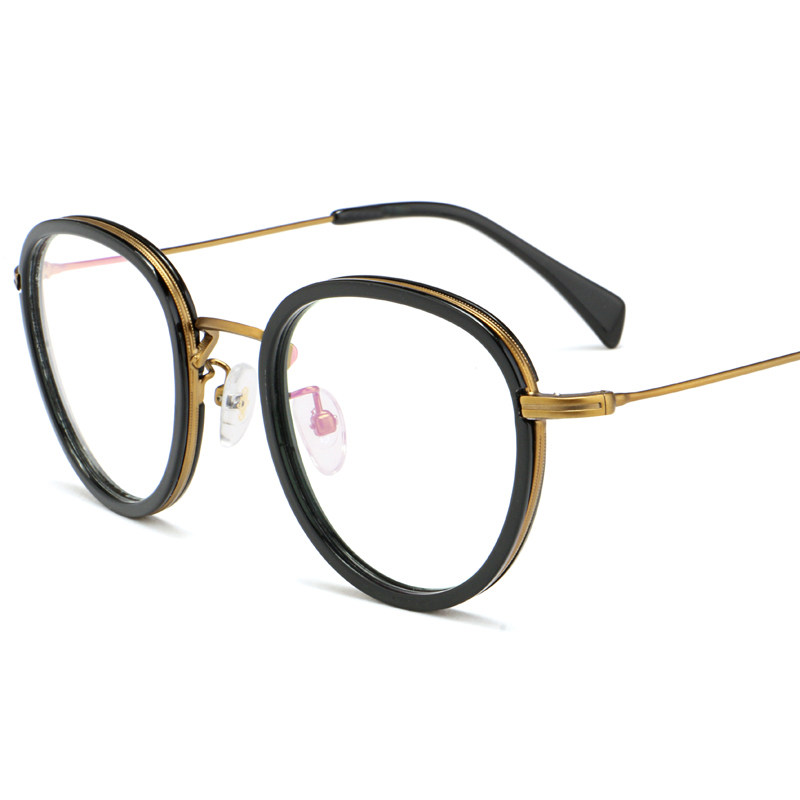 Sagawa myopia glasses frame trendy men's plate full frame tortoiseshell