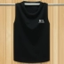 Vest nam thể thao thể dục rộng vai cotton áo thun không tay rộng Kích thước lớn cộng với phân bón tăng màu rắn vai lớn Vest - Áo vest cotton bộ vest nam trung niên Áo vest cotton