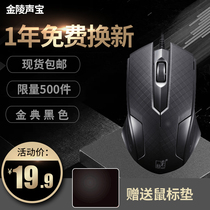 SNBMW chasing light leopard mouse wired male and female big USB notebook home office desktop computer photoelectric Internet cafe Internet cafe Jedi survival eating chicken macro game e-sports machinery