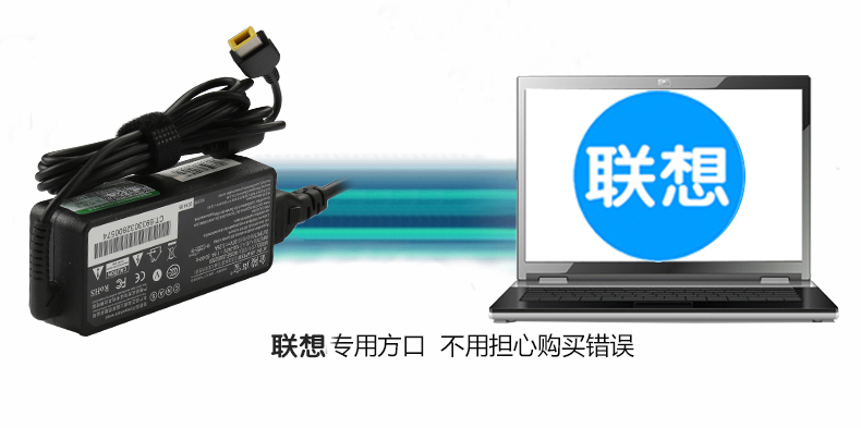 Bộ sạc máy tính xách tay Lenovo bộ chuyển đổi điện máy tính 65W miệng vuông vạn năng 20V3.25A dây nguồn X240 G400 G40 bộ chuyển đổi máy tính xách tay vuông dây nguồn - Phụ kiện máy tính xách tay decal máy tính casio