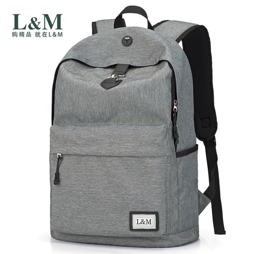 L＆M Модный трендовый школьный рюкзак для путешествий, в корейском стиле, японские и корейские, подходит для студента