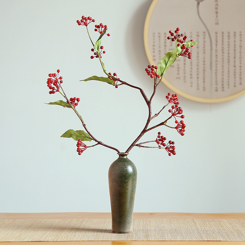 Jingdezhen ceramics vase of modern home living room TV cabinet desktop furnishing articles manually flower arranging flower decoration