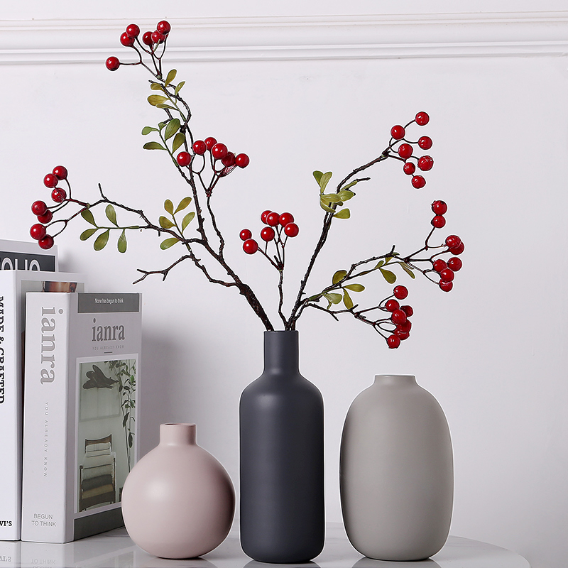 Jingdezhen I and contracted wind Nordic creative ceramic vases, flower arranging flowers sitting room mesa table furnishing articles suit