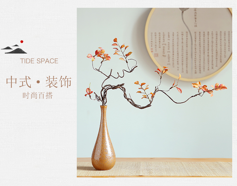 Jingdezhen ceramics from I and contracted vase desktop decoration decoration hand handicraft furnishing articles of the head of a bed of home stay facility