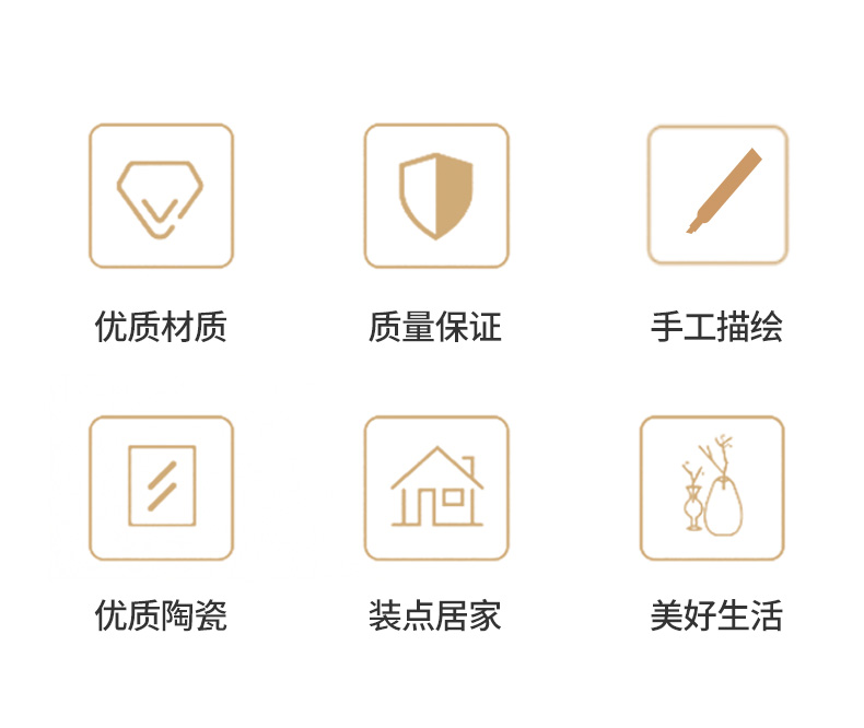 Jingdezhen peace fortune colored enamel vase European ikebana furnishing articles American home desktop rich ancient frame adornment