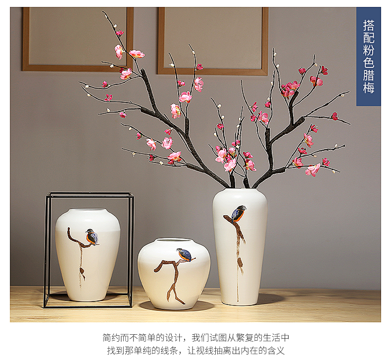 Ceramic vases, furnishing articles I and contracted the new Chinese style household decorations sitting room hall table, TV ark, flower arrangement