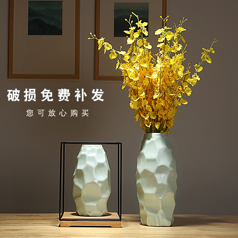 Jingdezhen ceramics vases, I and contracted creative new Chinese style living room porch dry flower arranging flowers adornment furnishing articles
