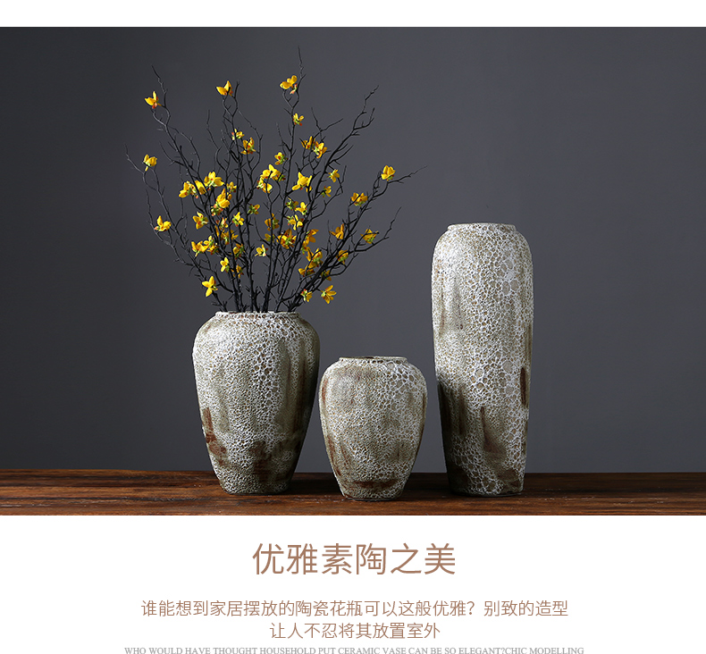 Rich ancient frame of jingdezhen ceramic vases, I and contracted household the sitting room porch place, a new Chinese style adornment ornament