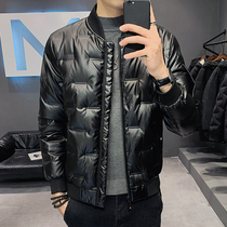 Down clothes mens short models 2022 New winter clothing light and thin bright face autumn winter trends jacket mens country Chauchio