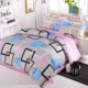 Thực sự đơn giản 100% cotton denim bông quilt 150 180x220 200x230 220x240 giường - Bộ đồ giường bốn mảnh