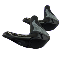 Propalm bike to lock up the mountain tians ergonomic handlebar to lock the rubber handle aluminum alloy sheep horn