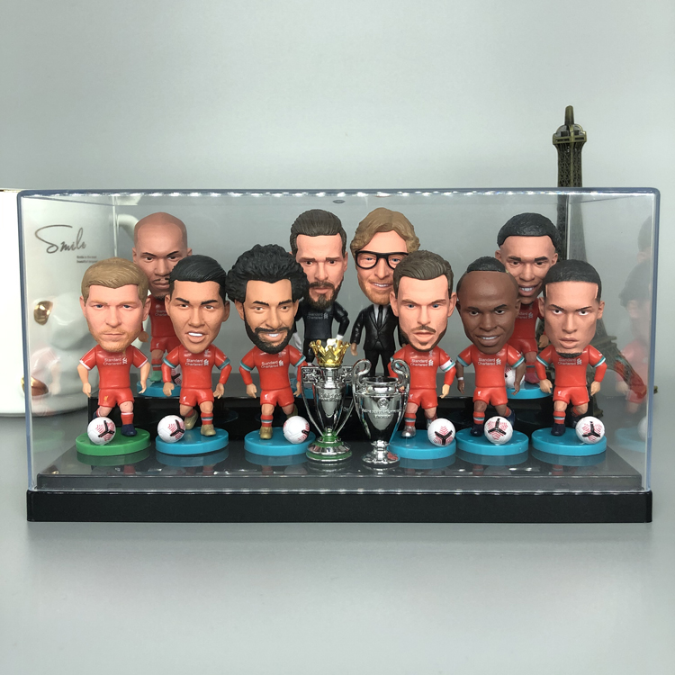 Football fan Liverpool van Dick Salah Henderson Gerald coupled with boy's day present around