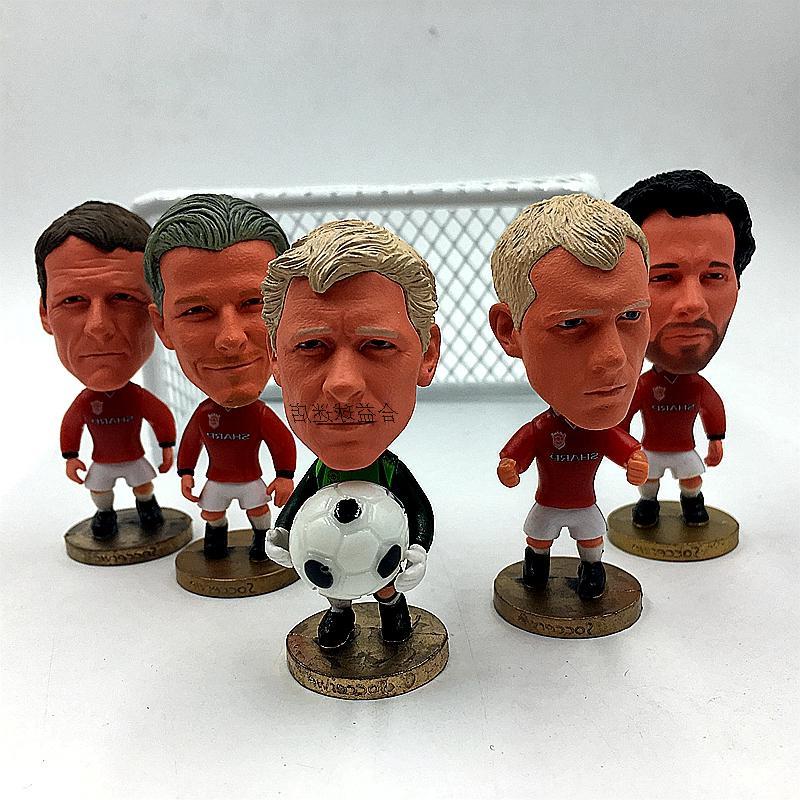 Football doll Manchester United 99 commemorative star suit doll Giggs Scholes Neville Schmeichel