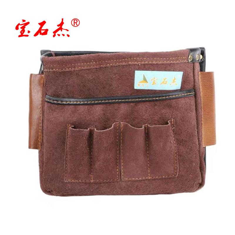 Gem Jewel Professional Wallpaper Wallpaper Construction Kit Anti-Suede Bull Leather Small Bag Durable Worthy Belt Water Bag