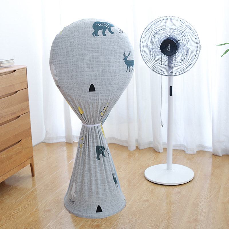 All-inclusive fan cover falling floor fan cover household fan cover protective cover dust cover vertical fan cover
