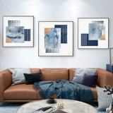 Абстрактная гостиная декоративная живопись Легкий роскошный диван Фоновая настенная настенная картина