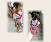 Синий ремень для малышей с поводком