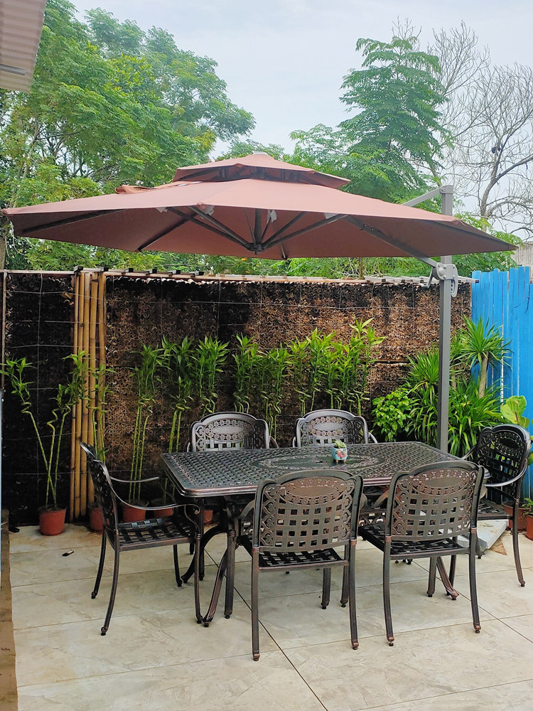 Beach umbrellas Outdoor 3 m Large beach umbrellas Outdoor swing stalls Quadrilateral umbrella beach Rome umbrella security guard Kong Pavilion Courtyard Umbrella