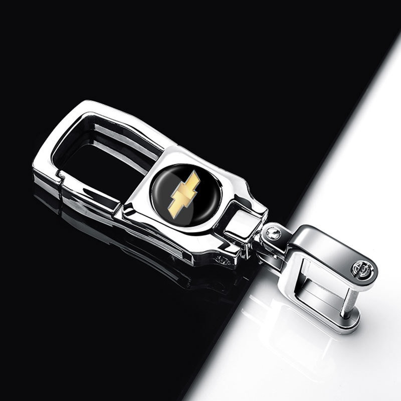 Chevrolet Keychain Malibu XL Cruze Cavalier Sail Equinox Car Key Case Metal with Logo