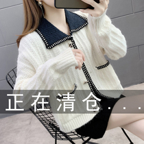 Spring Knit Cardiovert Lady Sweater 2022 Spring Autumn Clothing New Exploits Shorts Short jacket Small blouses Lazy Craze