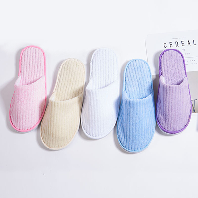 金丝绒一次性拖鞋待客旅行拖鞋4双