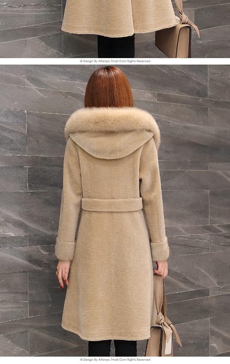 Manteau de fourrure femme EOFN   - Ref 3174596 Image 26