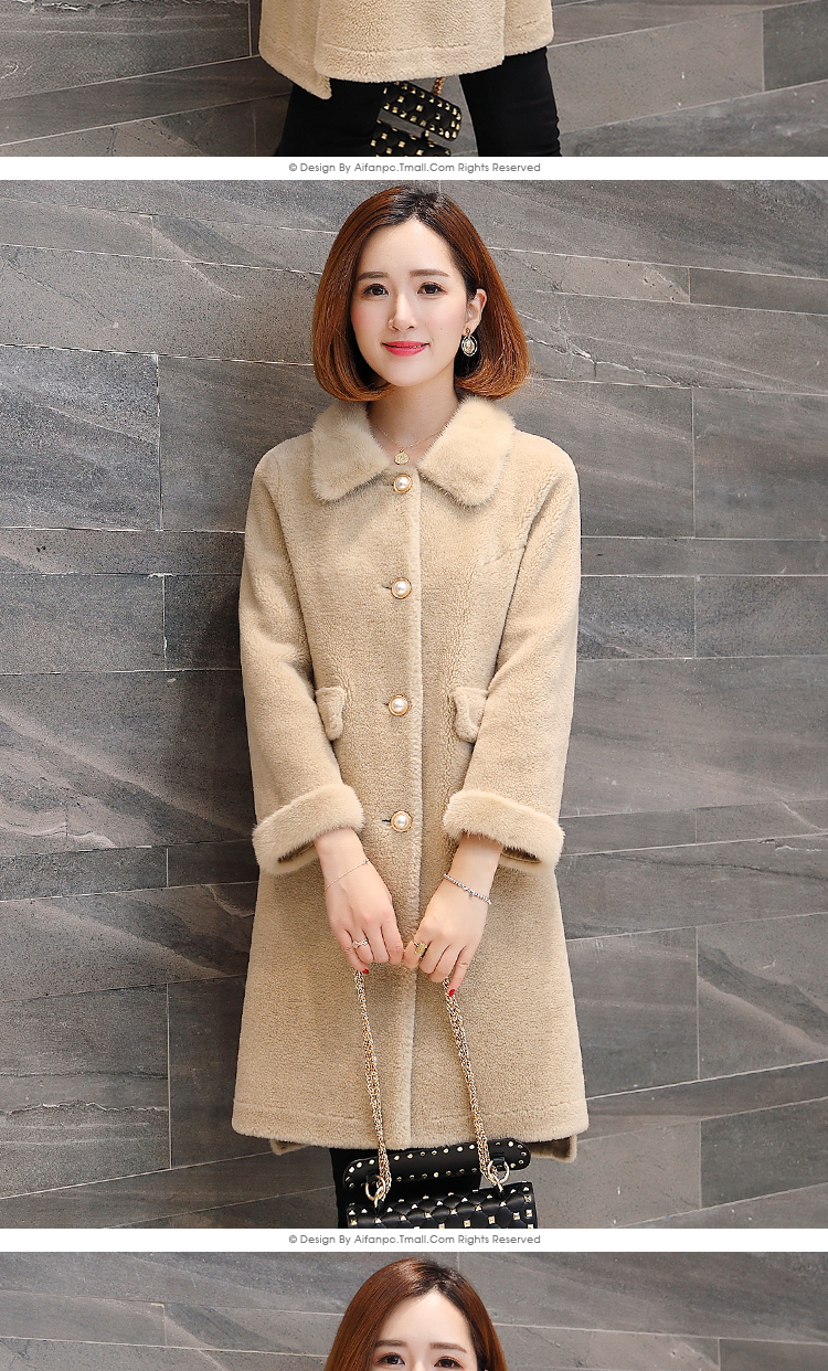 Manteau de fourrure femme EOFN   - Ref 3174194 Image 19