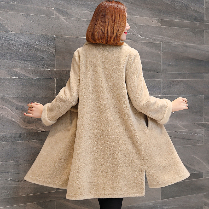 Manteau de fourrure femme EOFN   - Ref 3174194 Image 4