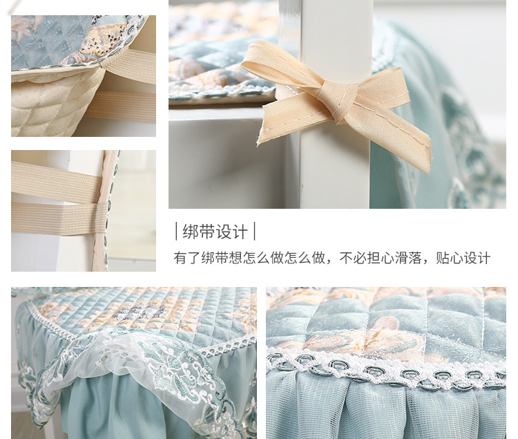 Ghế ăn châu Âu Đệm đặt Bốn Mùa Đệm Ghế Dinette Vải Ghế Đệm Cover Ass Mat Đệm - Ghế đệm / đệm Sofa đệm lót ngồi bệt