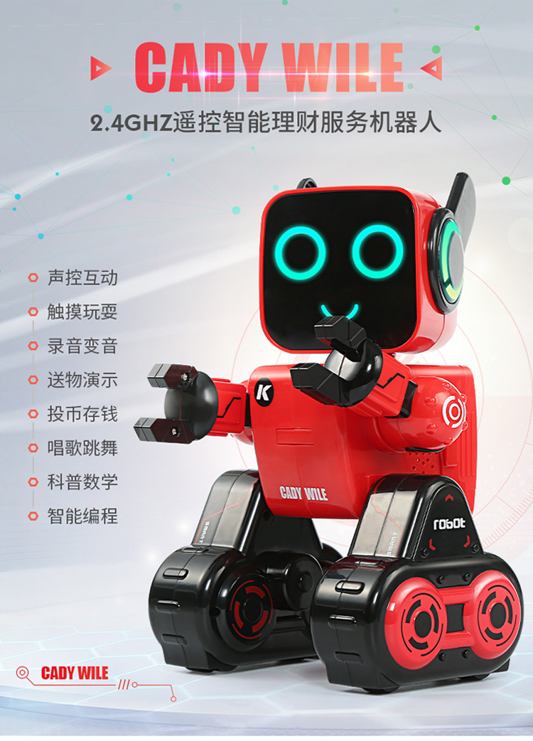 Robot đồ chơi thông minh tương tác thời thơ ấu trẻ em cậu bé điện nhảy múa kể chuyện sắt nhỏ điều khiển từ xa robot