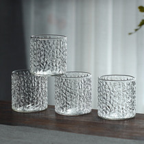 Japanese glass wine glass white wine glass household two small 100ml Cup light luxury high color value drinking cup