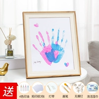 10 -кишащая широкая рама+белая карта+масло цветовой печати+теплый свет