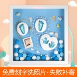 Детские отпечатки рук и ног, чернильная подушечка для новорожденных, отпечаток рук для младенца, сувенир, подарок на день рождения