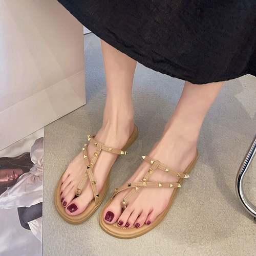 Слайдеры, тапочки, летняя нескользящая пляжная обувь, 2023 года, пляжный стиль