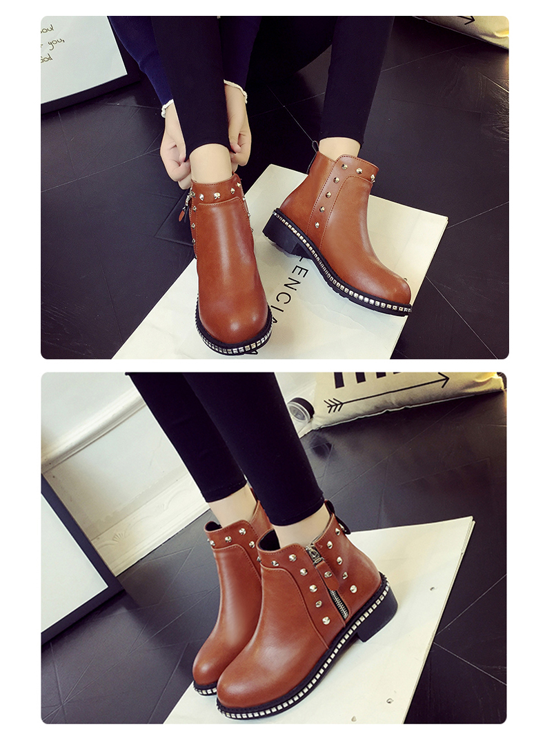 Bottes mi-saison femme en Polyurethane - Ref 3250047 Image 12