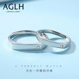 Японское памятное кольцо для влюбленных подходит для мужчин и женщин, легкий роскошный стиль, серебро 925 пробы, популярно в интернете, простой и элегантный дизайн, подарок на день рождения