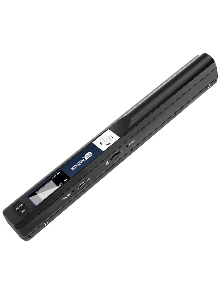 Xunlai Scanner Portable A4 High-Definition Office Handheld Scanning Stick for Quickly Scanning Books, Creating Digital Copies, Scanning Pens for Drawing, Text, Photos, Documents, Wireless Scanner for Home Use, Borderless