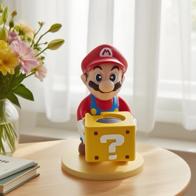 Mario Question Mark Light Is Suitable for Apple Watch iWatch S11 Stand and Huawei Watch5/Fit4 Base