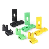 Колпачок-перемычка с шагом 2,54 мм, колпачок для короткого замыкания, колпачок с длинной ручкой, черный, желтый, синий, красный, колпачок для штыревого разъема блока короткого замыкания