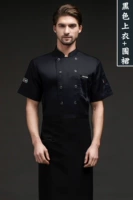 Дышащая черная юбка в складку, короткий рукав