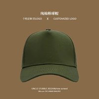 XD 5片纯棉 棒球帽 军绿