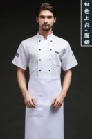 Дышащая белая юбка в складку, короткий рукав