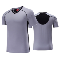 Basketball referee uniform suit printed short-sleeved top referee pants breathable game customized group purchase referee clothing