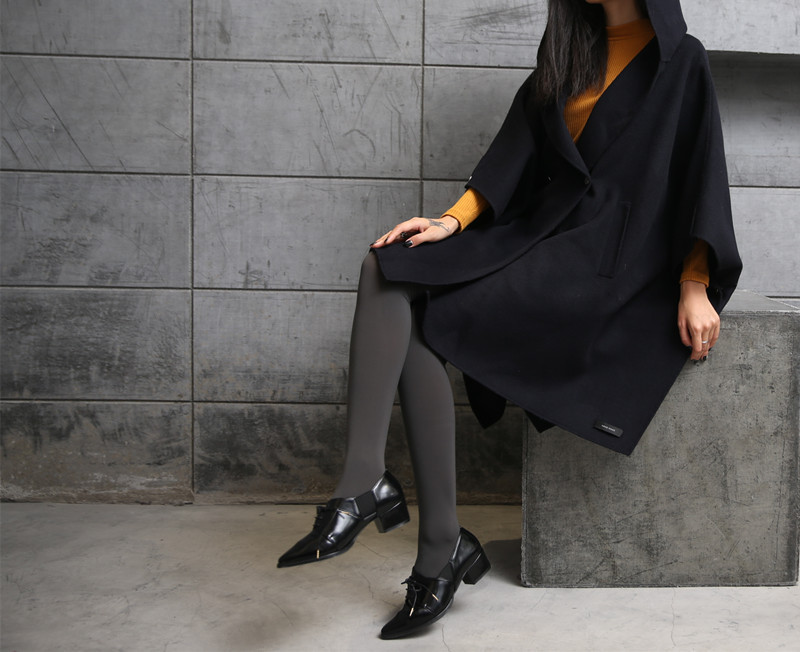 2018 xuân mới 110D bếp nhựa chân đế vớ siêu nhỏ áp lực mờ đồng bằng quần lót nữ quần tất nữ cao cấp